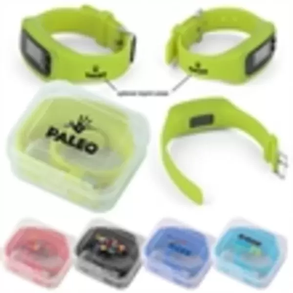 Pedometer activity watch with