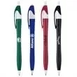 Solid colored plastic ballpoint
