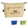 Microfiber cosmetic bag with