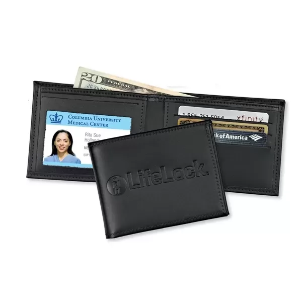 Debossed Bi-Fold Wallet