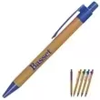 Custom imprinted promotional bamboo pen