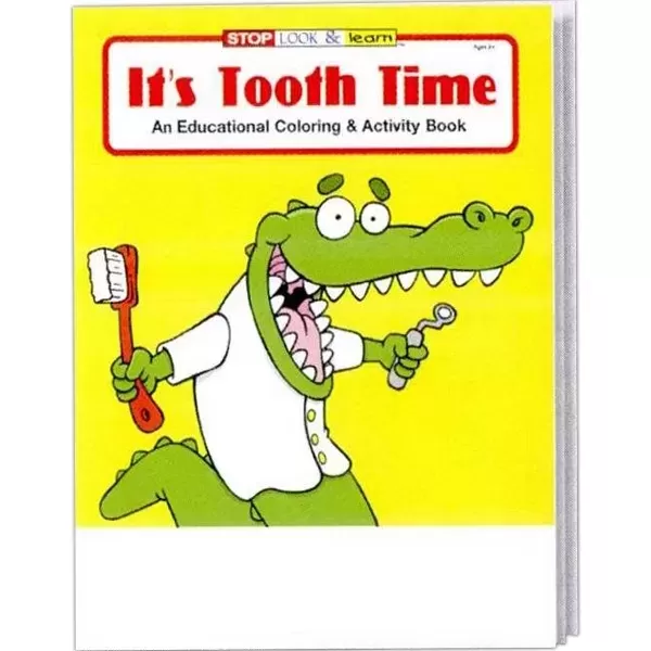 Logoed Dental Coloring Book